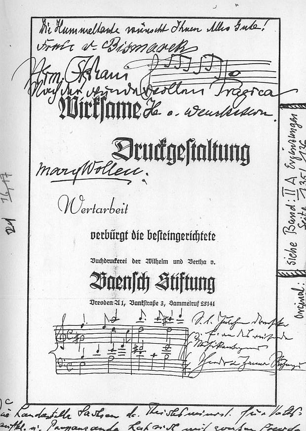 Programm: Draeseke - Symphonia Tragica; Schumann - Klavierkonzert; Draeseke - Jubel-overt&uuml;re S&auml;chsische Staatskapelle Dresden, Karl B&ouml;hm, Walter Gieseking (S&auml;chsische Staatstheater Dresden, 22 Nov 1935)
