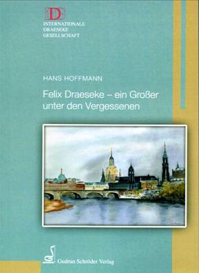 Umschlagseite der Draeseke &ndash; Biographie von Hans Hoffmann, Mondsee