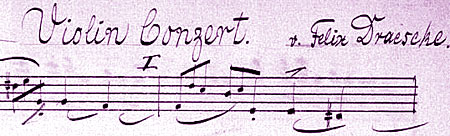 Draeseke&rsquo;s Violin Concerto