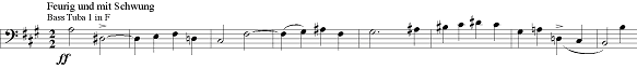 Example 1: Jubel-Ouvert&uuml;re : rehearsal no. 3